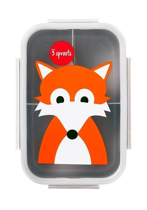 3 SPROUTS - Ételes doboz Bento Fox Grey