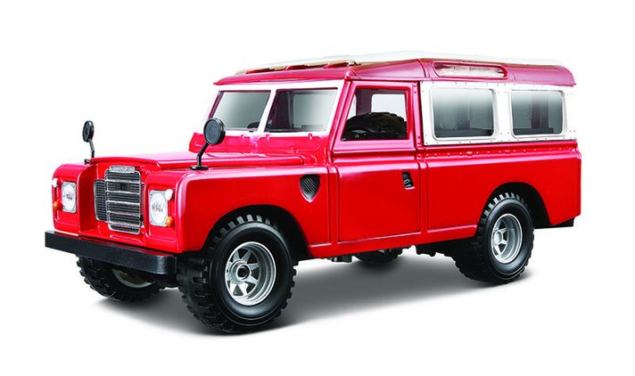 BBURAGO - Bburago 1:24 Land Rover Red