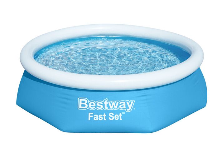 BESTWAY - Felfújható medence Fast Set, patronos szűrés,  2,44m x 61cm