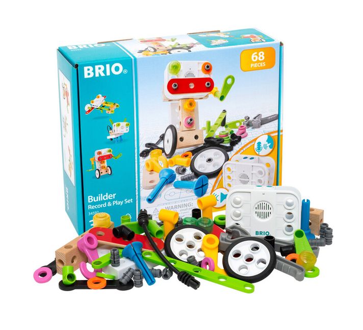 BRIO - Builder - építőkészlet hangfelvétellel