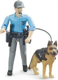 BRUDER - Brother 62150 rendőr kutyával