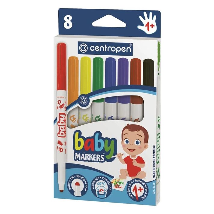 CENTROPEN - Filctoll Baby Markers(1 éves kortól)