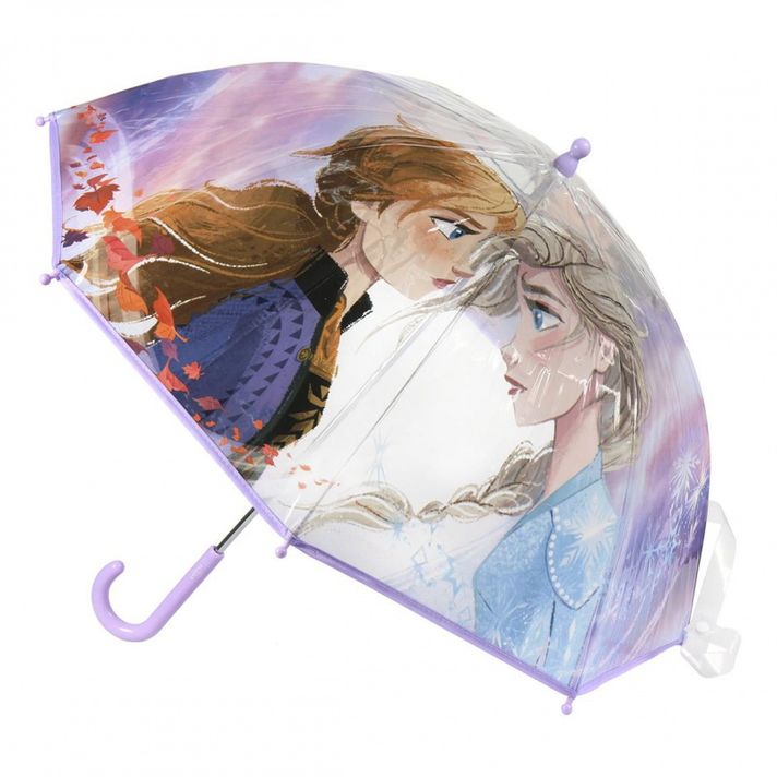 CERDÁ - Gyermek esernyő  DISNEY FROZEN II Transparent, 2400000511