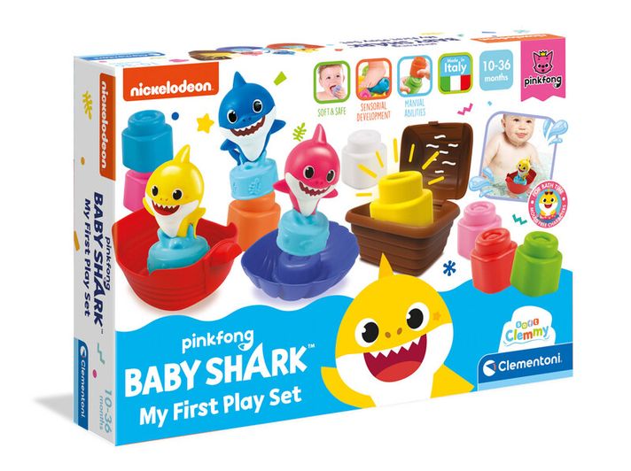 CLEMENTONI - Clemmy baby - Baby Shark - Kockák