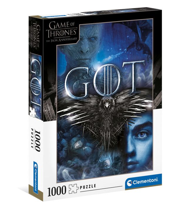 CLEMENTONI - Puzzle 1000 alkatrészek - Game of Thrones