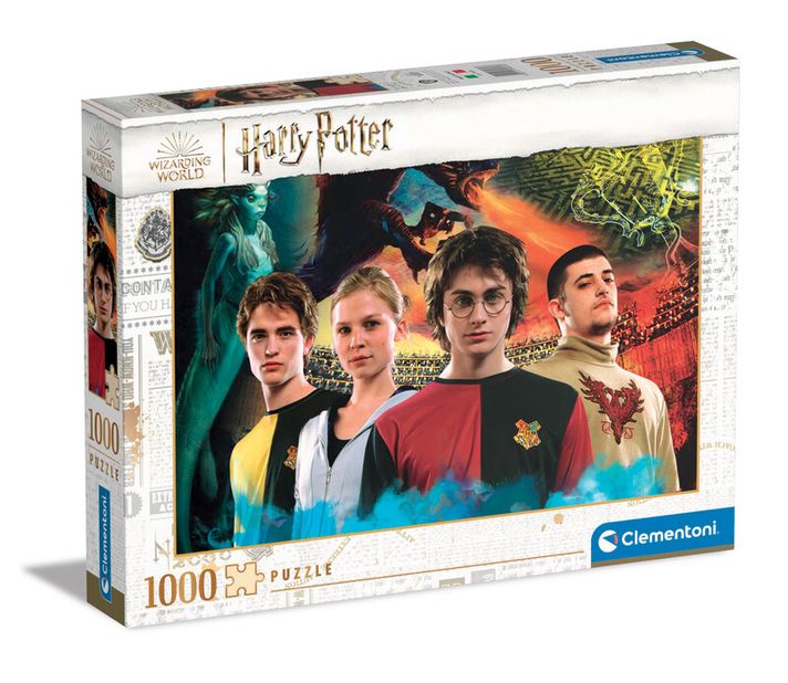 CLEMENTONI - Puzzle 1000 alkatrészek - Harry Potter 2