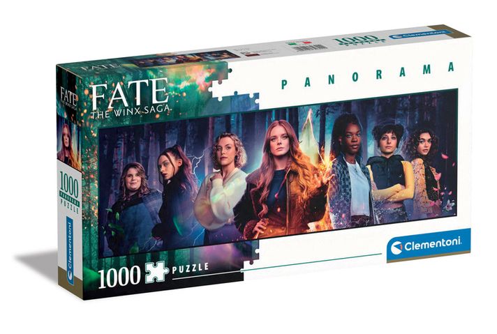 CLEMENTONI - Puzzle 1000 alkatrészek panorama – Fate