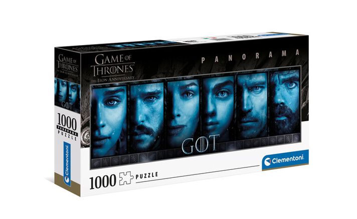 CLEMENTONI - Puzzle 1000 alkatrészek Panorama - Game of Thrones