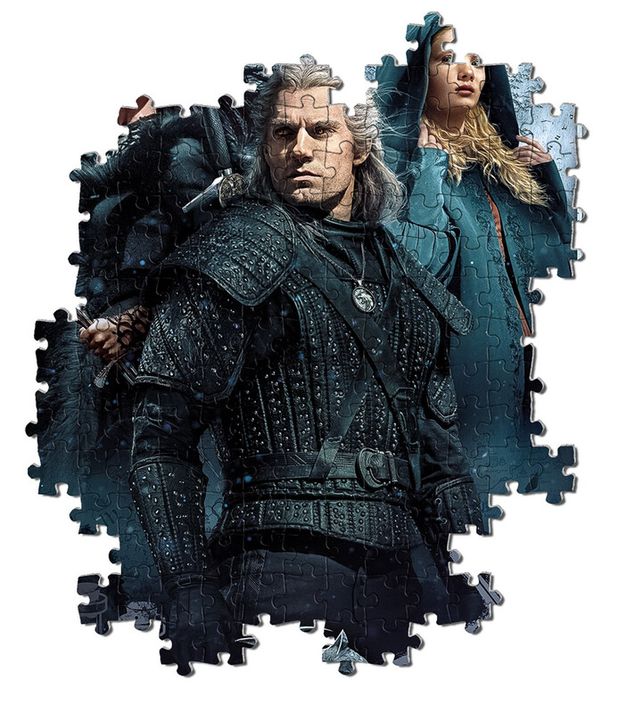 CLEMENTONI - Puzzle 1000 alkatrészek - The Witcher