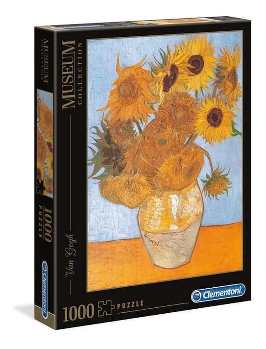 CLEMENTONI - Puzzle 1000 Van Gogh/Napraforgó