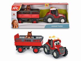 DICKIE - Abc traktor Massey Ferguson utánfutóval 30 cm