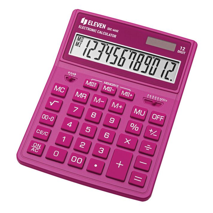 ELEVEN  - SDC 444XRPKE pink számológép