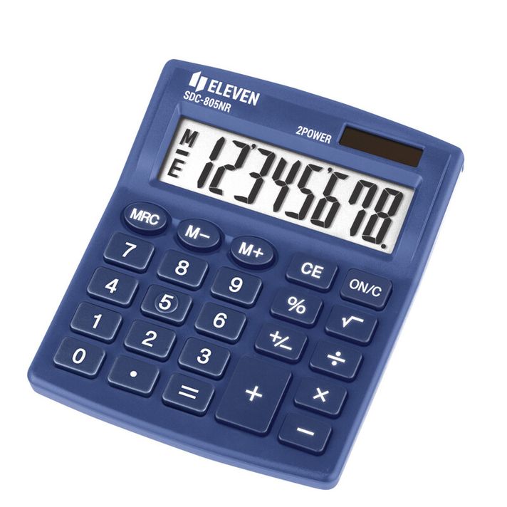 ELEVEN  - SDC 805NRNVE blue számológép