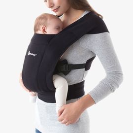 ERGOBABY - Kenguru EMBRACE - PURE BLACK