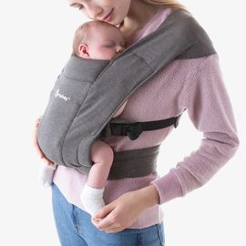 ERGOBABY - Hordozó EMBRACE - SOFT KNIT - HEATHER GREY