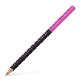 FABER CASTELL - Grafit ceruza Faber-Castell Grip Jumbo / HB fekete/rózsaszín