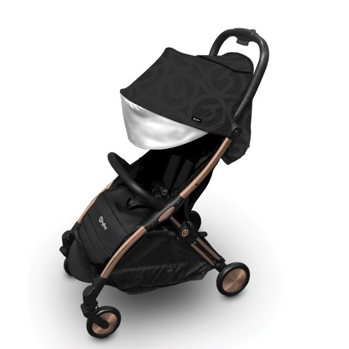 HYBRID BY BABYSTYLE - Ezyfold babakocsi Rose Gold/ Jet Black 2022