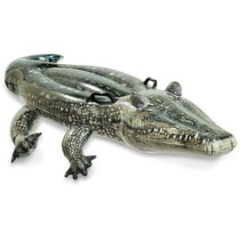 INTEX - Felfújható, valósághű krokodil fogantyúkkal 57551