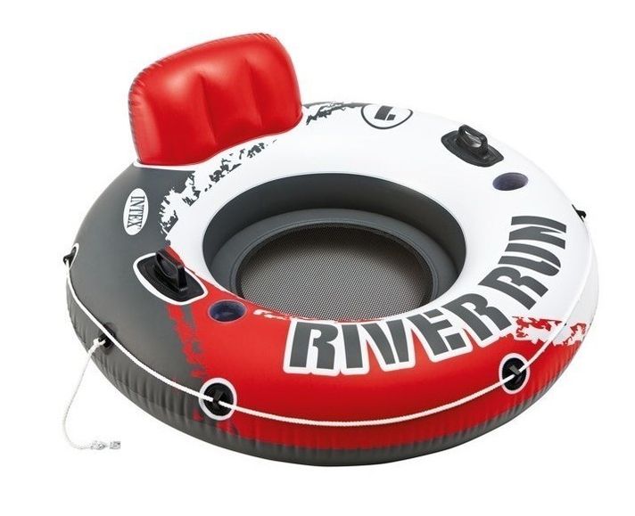 INTEX - Felfújható szék River Run piros 56825
