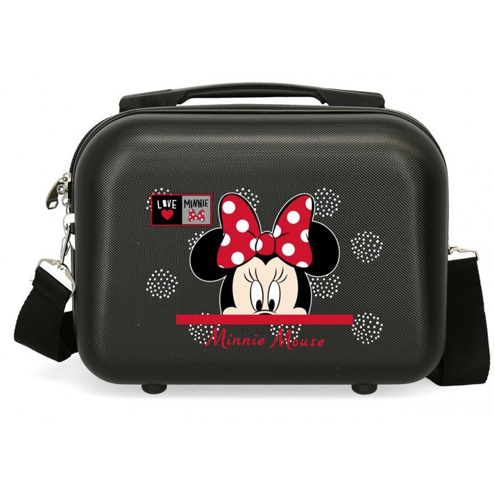 JOUMMA BAGS - ABS utazó kozmetikai táska MINNIE MOUSE My Pretty Bow, 21x29x15cm, 9L, 2163921