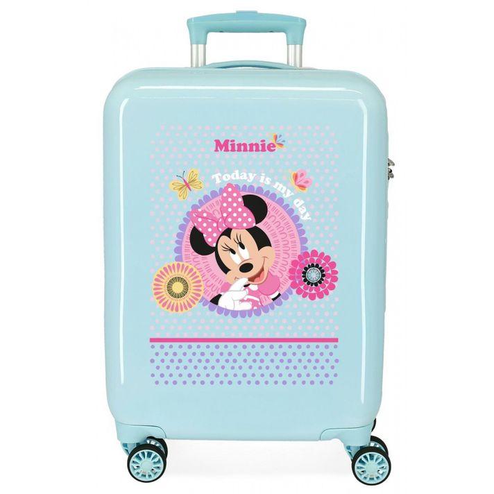 JOUMMA BAGS - ABS utazási bőrönd MINNIE MOUSE Today Is My Day, 55x38x20cm, 34L, 4991721 (small)