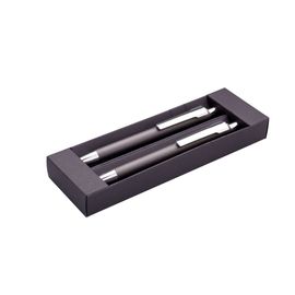 JUNIOR - Szett fém mechanikus ceruza + golyóstoll, AMPIO,szürke