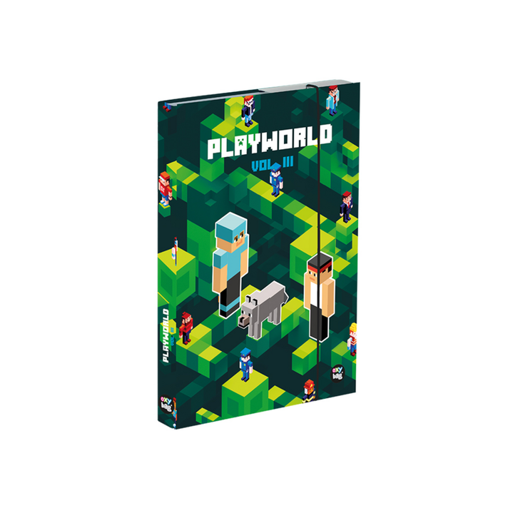 KARTON PP - Doboz füzetekhez A5 Playworld Vol. III.