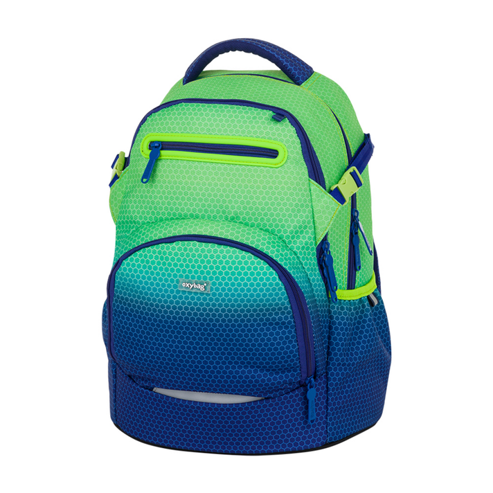 KARTON PP - Iskolai hátizsák OXY Ombre Blue-green