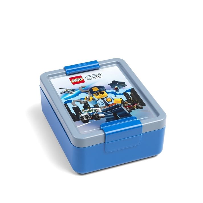LEGO LUNCH - Városi uzsonnás doboz - kék