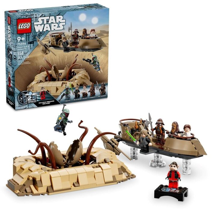 LEGO - Star Wars 75396 Sivatagi skiff és Sarlacc barlang