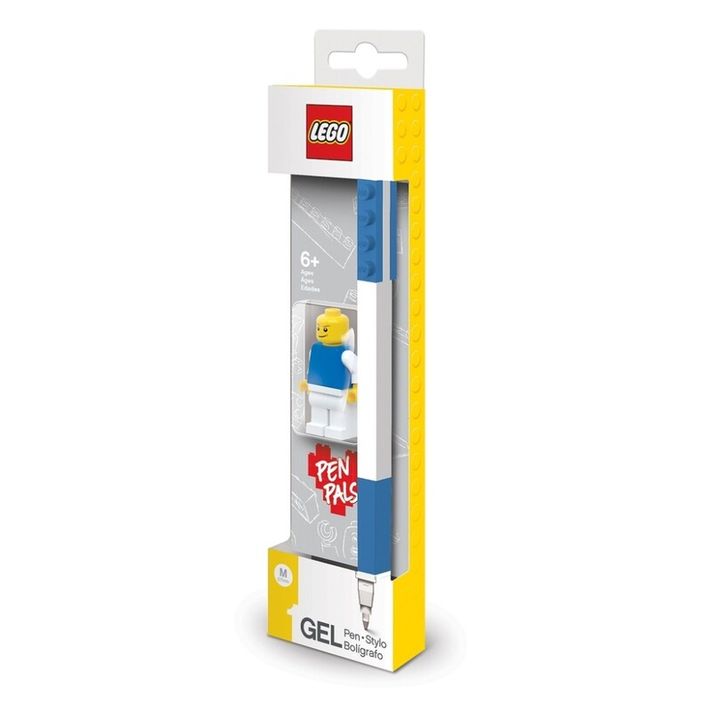 LEGO STATIONERY - Gél toll minifigurával, kék - 1 db