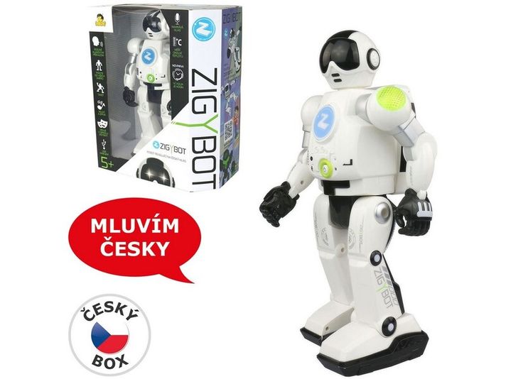 MADE - Robot Ziggy fekete