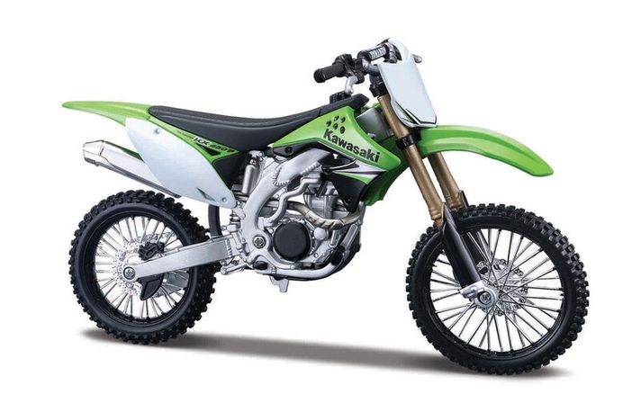 MAISTO - 1:12 AL Motorkerékpárok - Kawasaki KX 450F