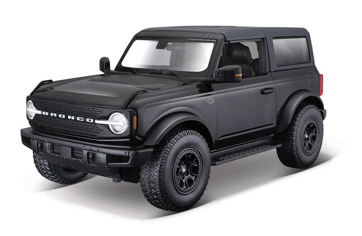 MAISTO - 1:18 SP. ED. (B) - 2021 Ford Bronco Wildtrak, metal fekete, 1:18