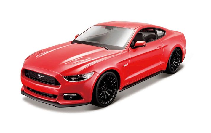 MAISTO - 2015 Ford Mustang GT, piros, assembly line, 1:24