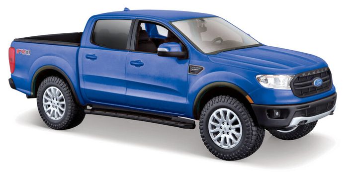 MAISTO - 2019 Ford Ranger, metálkék, 1:27