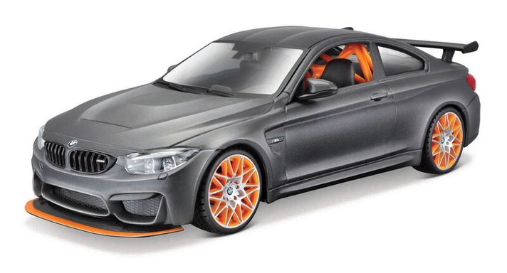 MAISTO - BMW M4 GTS, matt metálszürke, assembly line, 1:24