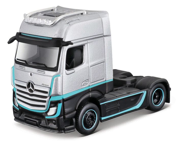 MAISTO - Custom Rigs-Mercedes-Benz Actros 1851, ezüst-fekete, 1:64