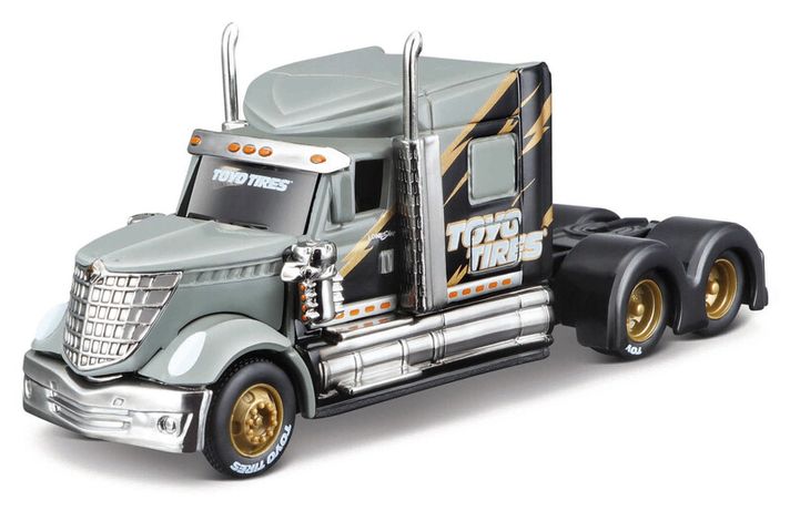 MAISTO - Design Custom Rigs, International Lone Star, szürke, 1:64