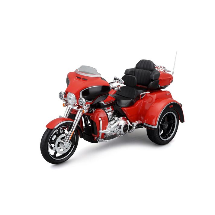 MAISTO - H-D Trikes - 2021 CVO Tri Glide, metál narancssárga, 1:12