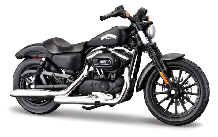 MAISTO - HD – Motorkerékpár - 2014 Sportster Iron 883, buborékcsomagolás, 1:18