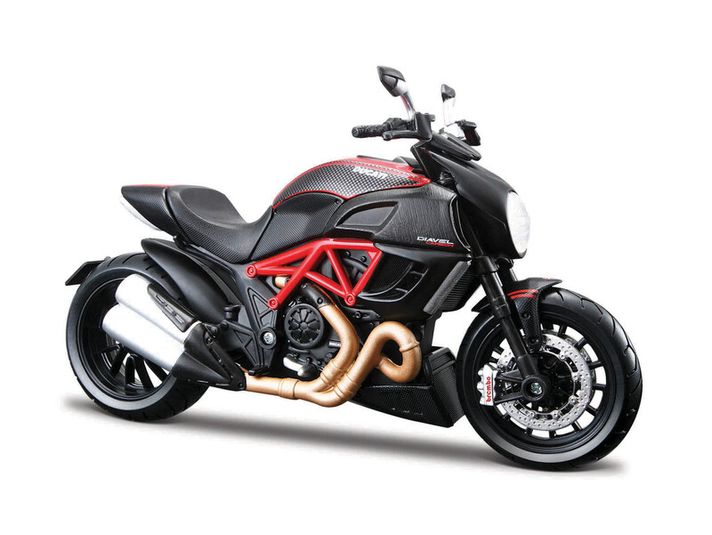 MAISTO - Motorkerékpár, Ducati Diavel Carbon, 1:12