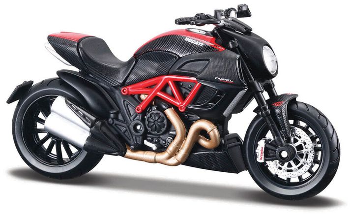 MAISTO – Motorkerékpár, Ducati Diavel Carbon, 1:18