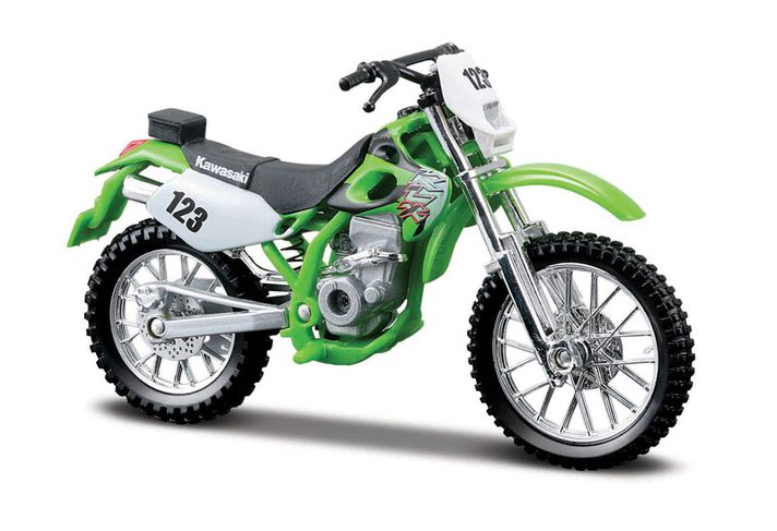 MAISTO - Motorkerékpár, Kawasaki KLX® 250SR™, 1:18