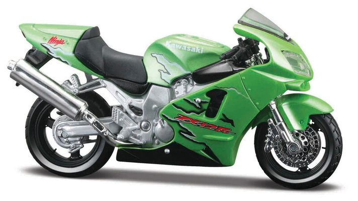 MAISTO - Motorkerékpár, Kawasaki Ninja® ZX™-12R, 1:18