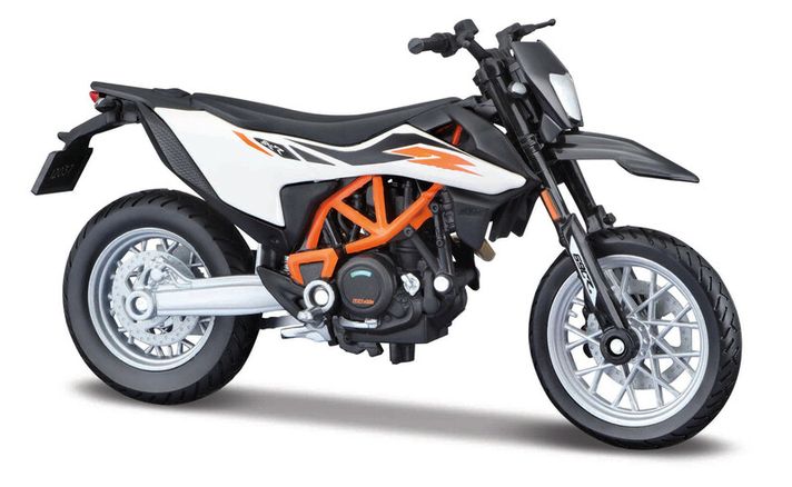 MAISTO – Motorkerékpár, KTM 690 SMC R, 1:18