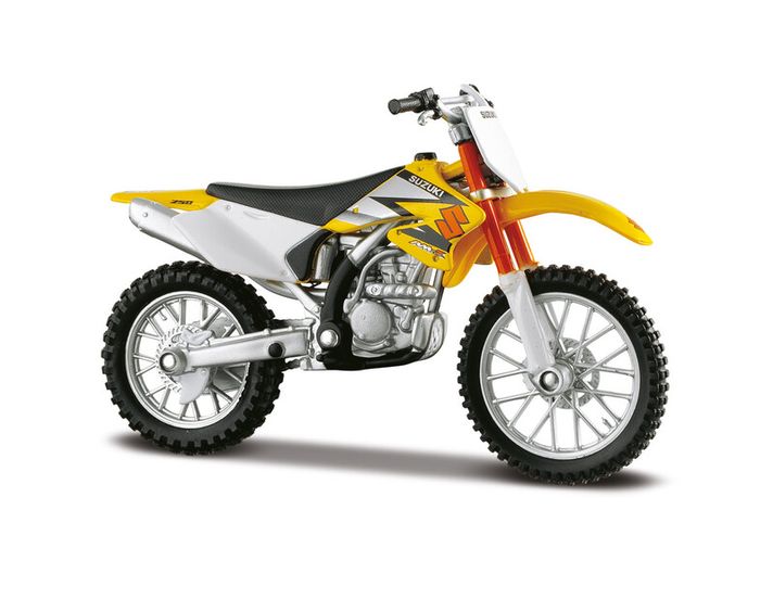 MAISTO – Motorkerékpár, Suzuki RM-Z250, 1:18