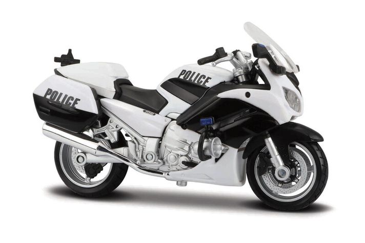 MAISTO - Rendőr motorkerékpár - YAMAHA FJR 1300A, Generic police, 1:18