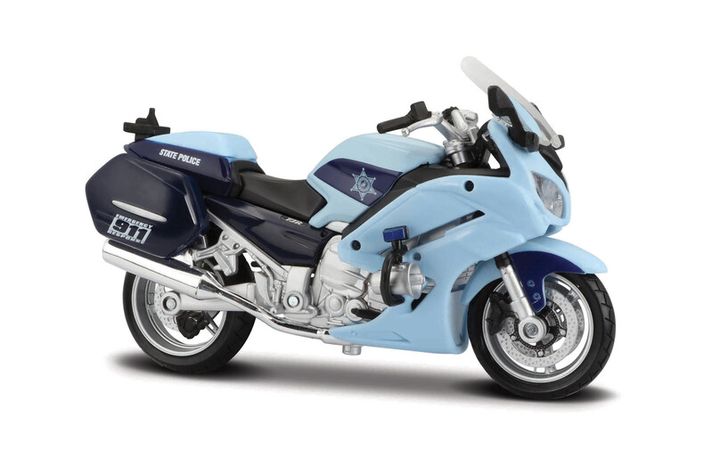 MAISTO – Rendőr motorkerékpár - YAMAHA FJR 1300A, US - State Trooper, 1:18