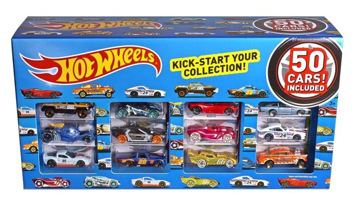 MATTEL - Hot Wheels 50db-os ajándékcsomagolás